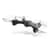 Квадрокоптер Syma з 2,4 ГГц керуванням та FPV-камерою 21 cм чорний (X23W Black)